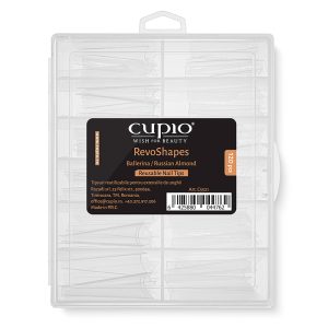 Tipsuri reutilizabile pentru extensii RevoShapes Ballerina/ Russian Almond set 120 buc