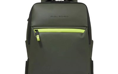 Rucsac Piquadro 14″ Verde – Stil și Funcționalitate