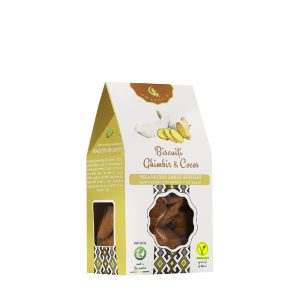 Biscuiți ghimbir & cocos 130 gr
