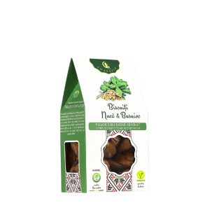 Biscuiți nucă & busuioc 130 gr