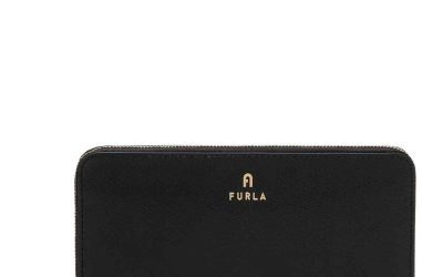 Camelia XL Zip Around Nero – Eleganță și Funcționalitate