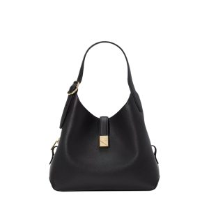 Deco crossbody tote black