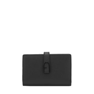 Flow s compact wallet nero
