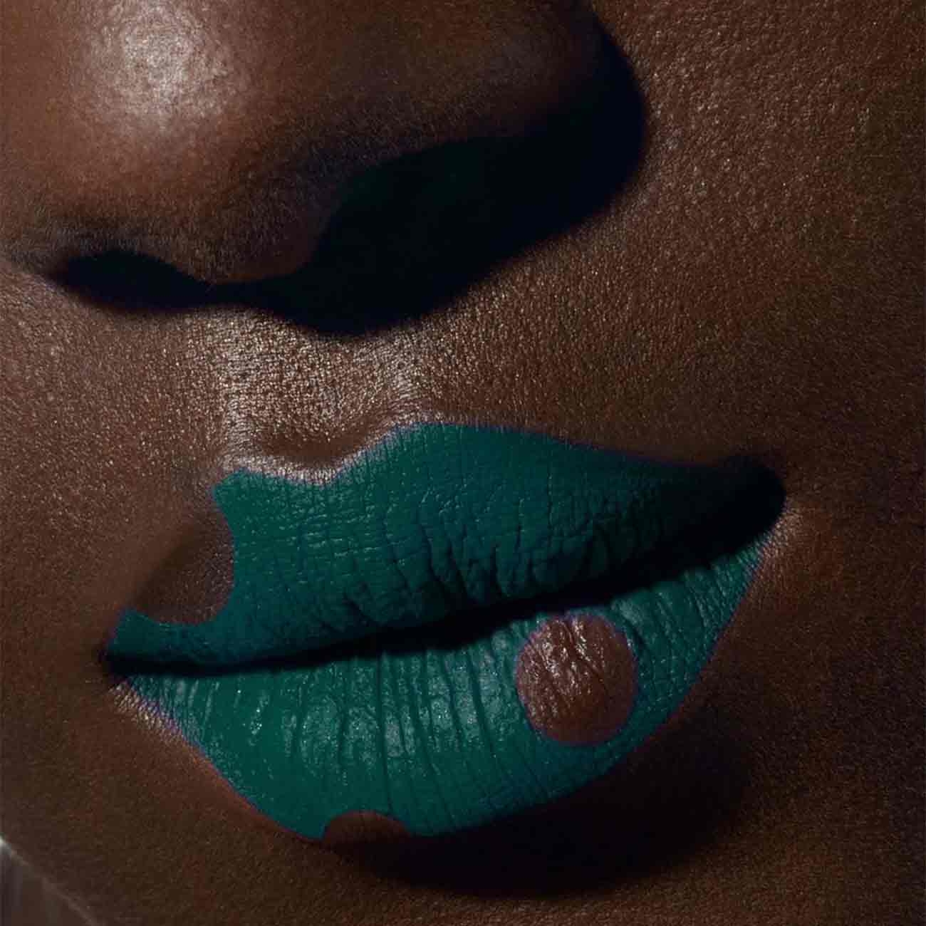 Imprint fern - petrol green, Off-White, Machiaj - imagine 4