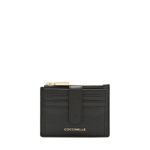 Metallic soft card holder