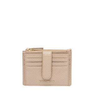Metallic soft card holder