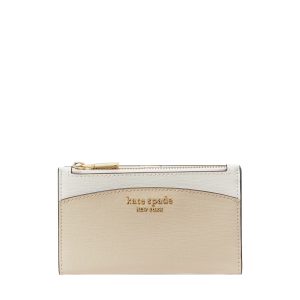 Morgan colorblocked small slim bifold wallet