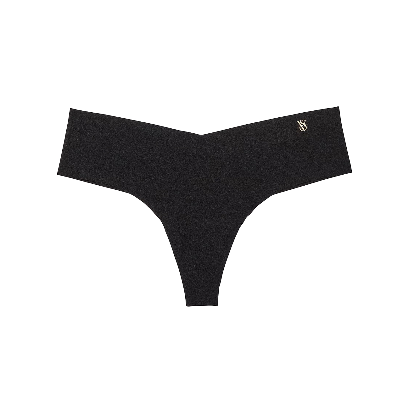 No-show thong panty - black S