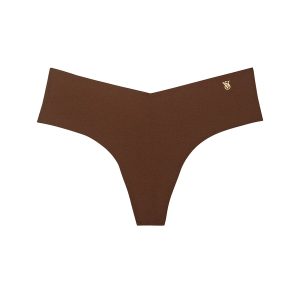 No-show thong panty - ganache L