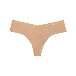 No-show thong panty - praline M