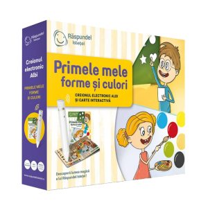 Pachet creion si carte primele mele forme si culori