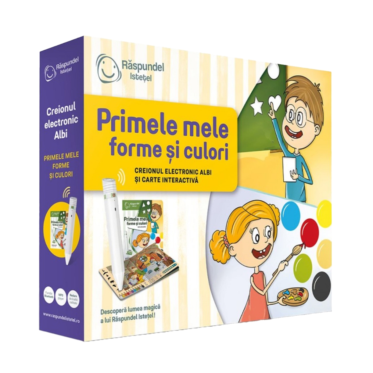 Pachet creion si carte primele mele forme si culori