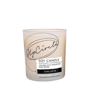 Soy candle - chai latte natural soy candle 180 ml