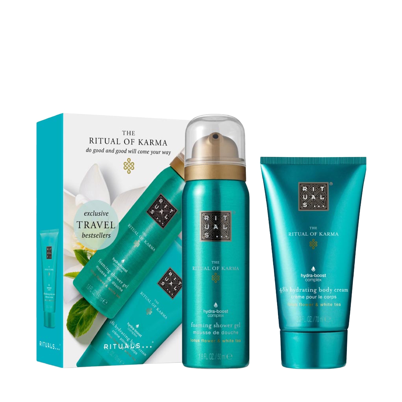 The ritual of karma body care set 120 ml
