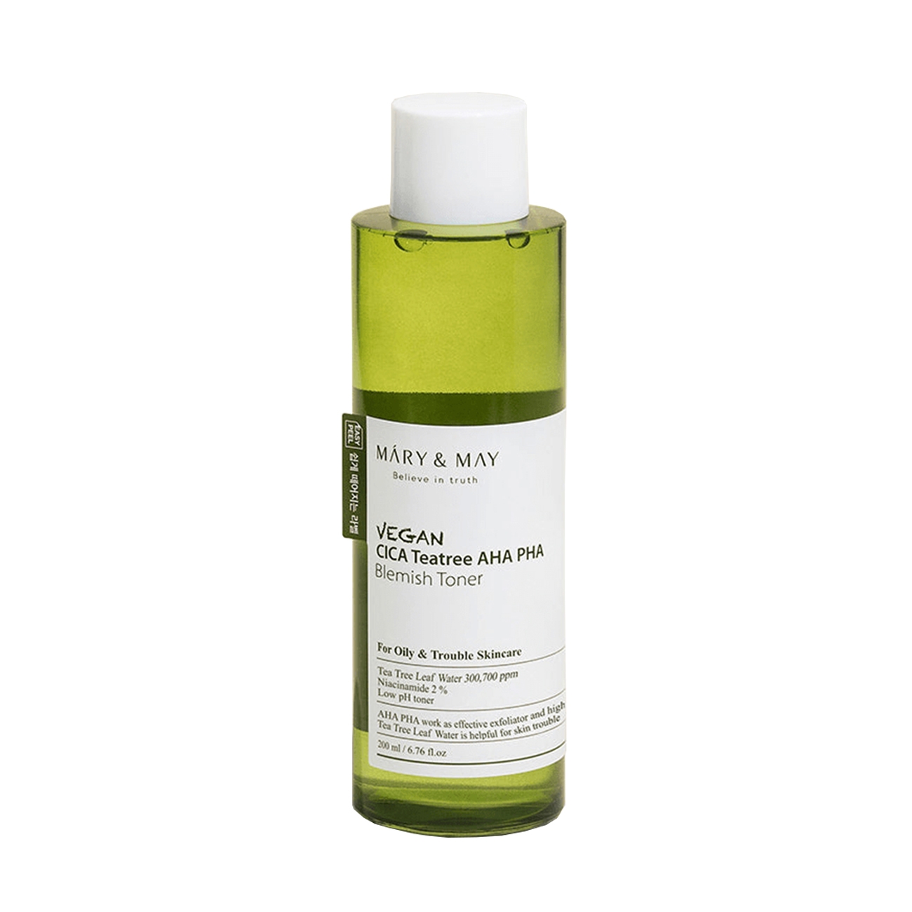 Vegan cica teatree aha pha 200 ml, Mary & May, Ingrijirea pielii – ofertă, preț și specificații