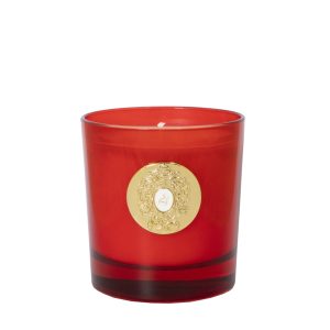 Wirtanen red cylindrical candle  500 gr